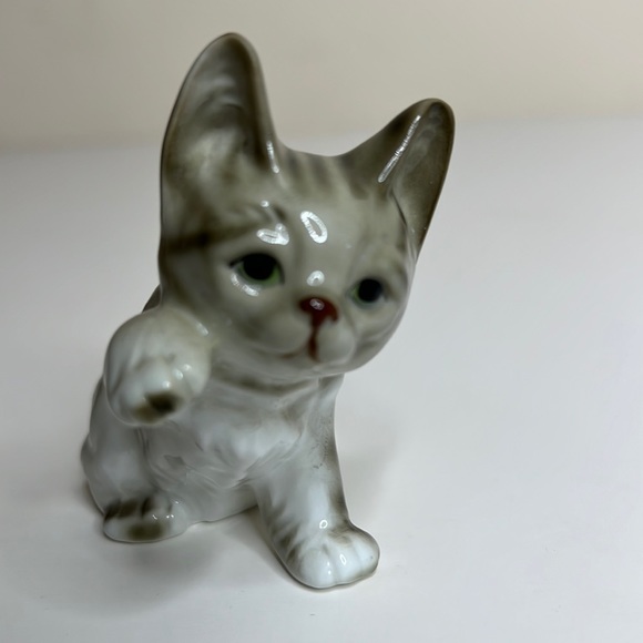 Vintage porcelain cat - Picture 6 of 6